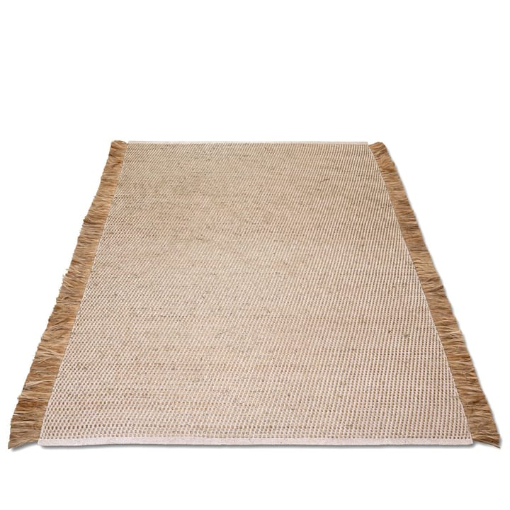 Goa gulvteppe 200x300 cm, Hvit-Jute Classic Collection