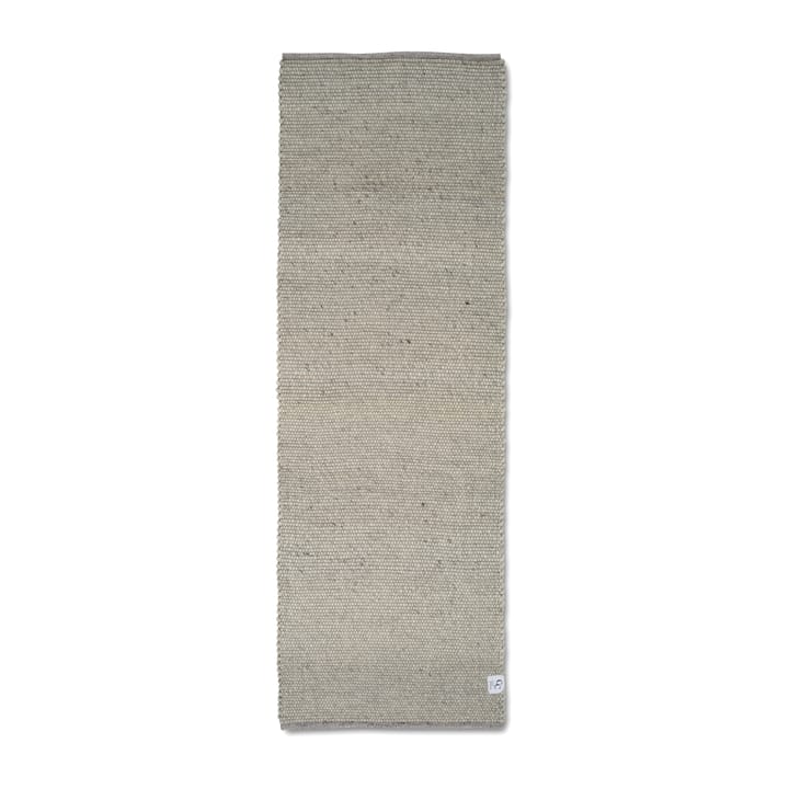 Merino entréteppe, Concrete, 80 x 250 cm Classic Collection