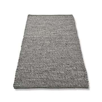 Merino entréteppe - Granitt, 80 x 250 cm - Classic Collection