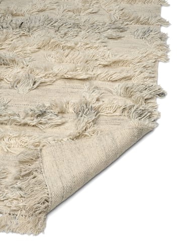 Rio ullteppe 80x150 cm - Ivory-melange - Classic Collection