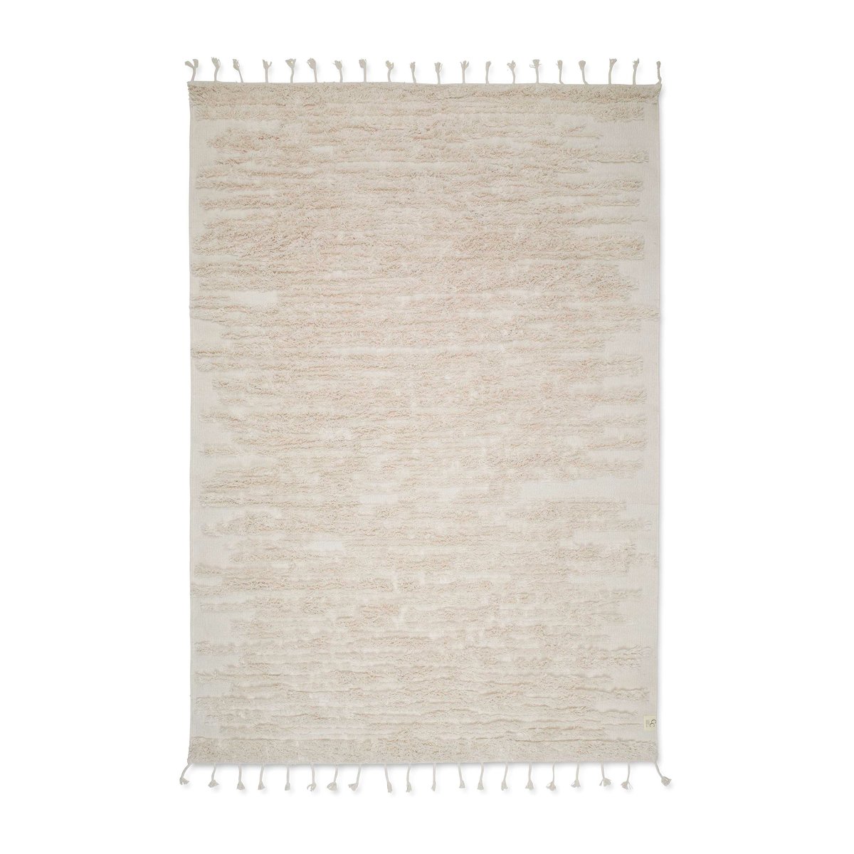 Classic Collection River teppe 170 x 230 cm White