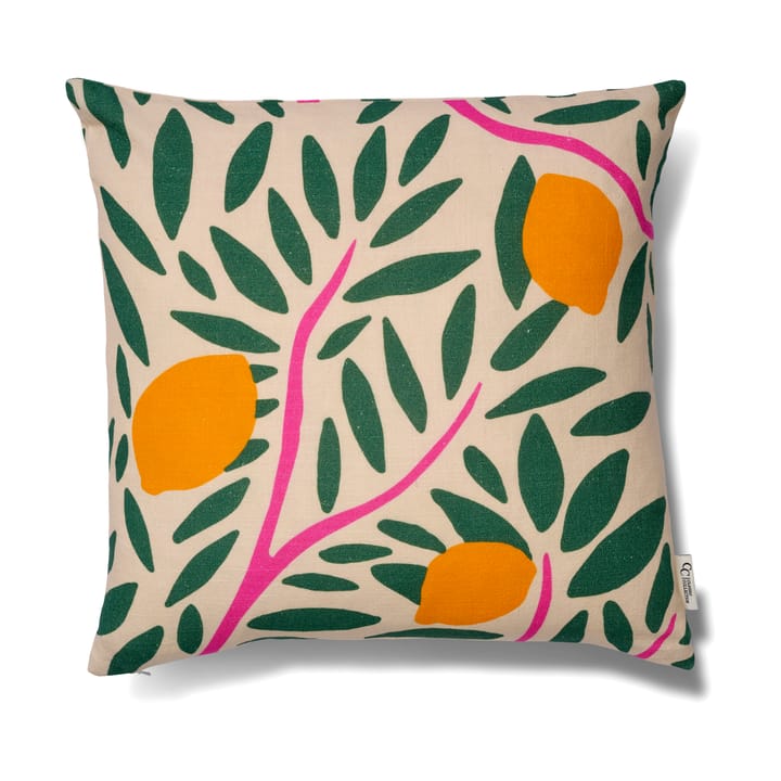 Sunny citrus putetrekk 50x50 cm, Grønn Classic Collection