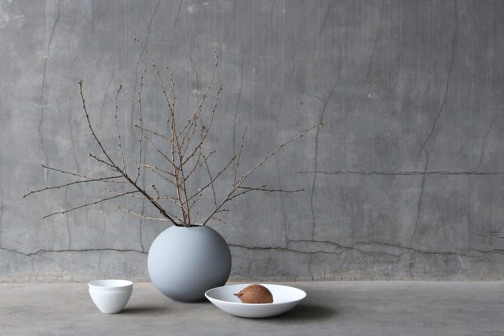 Ball vase grey, 30 cm Cooee Design