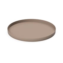 Cooee brikke 30 cm rund - Taupe - Cooee Design