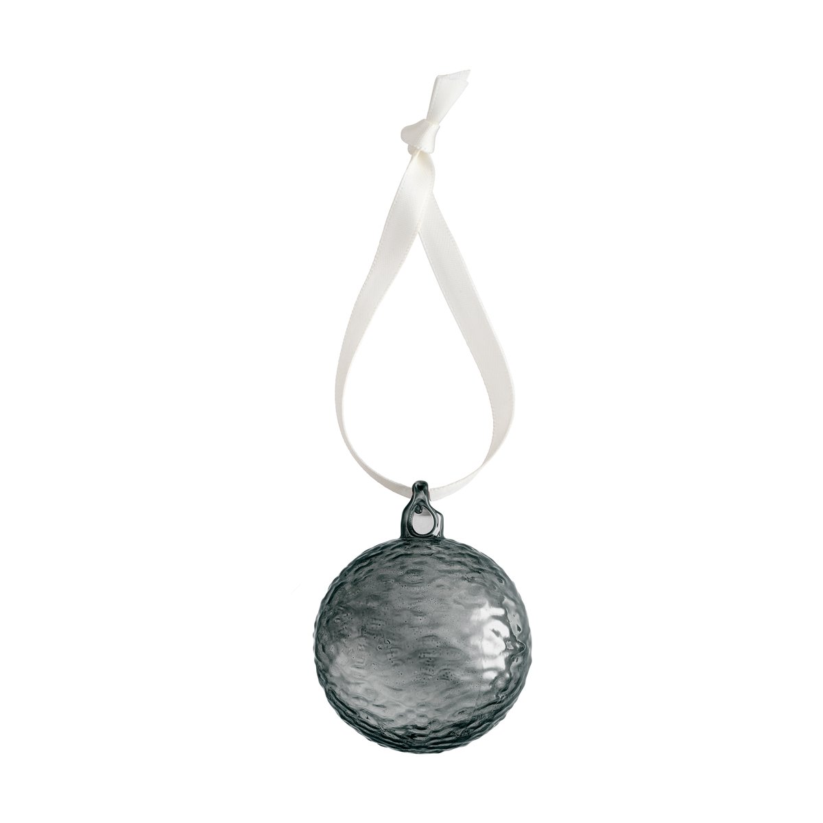 Cooee Design Gry Marble julekule Ø5 cm 4-pakning Smoke