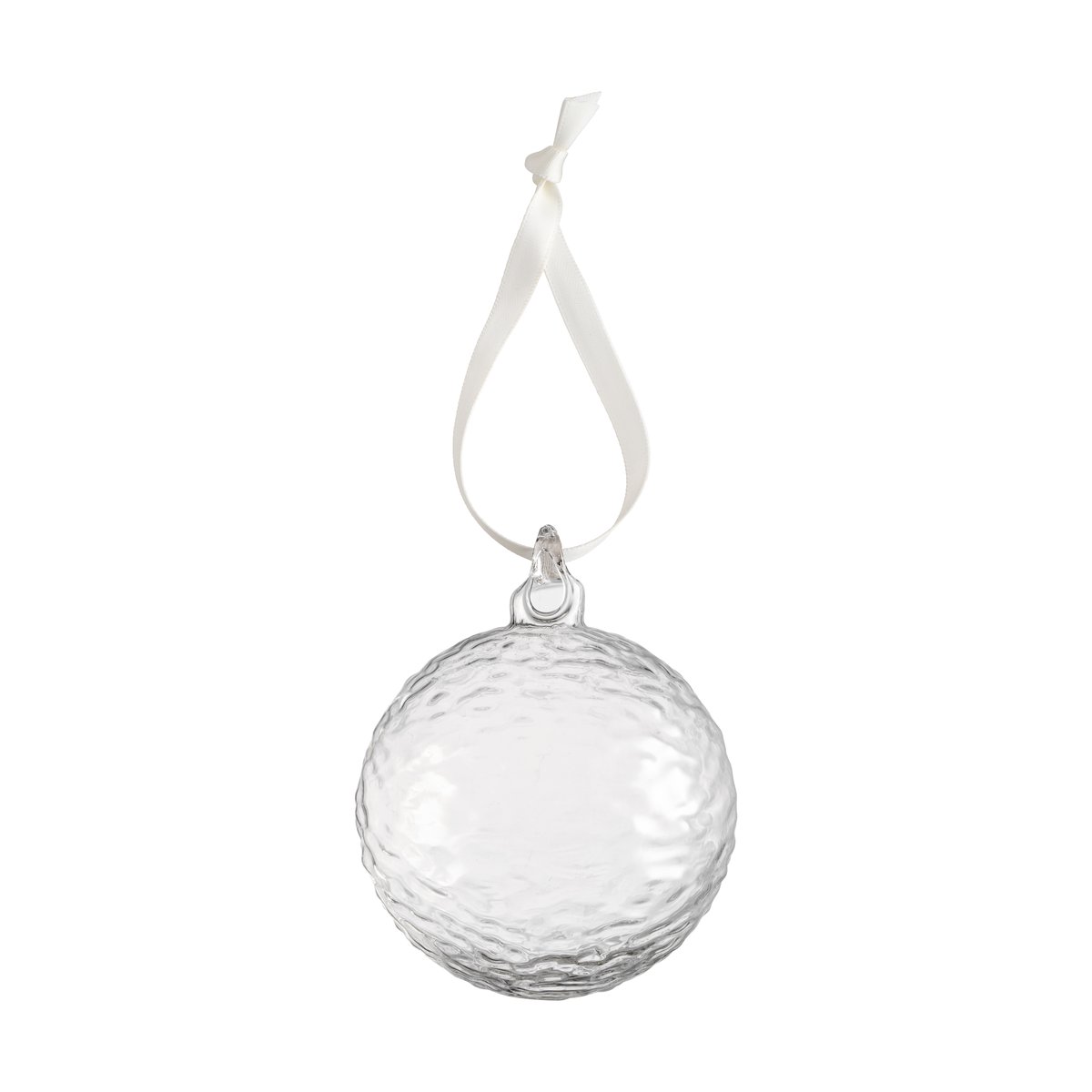 Cooee Design Gry Marble julekule Ø8 cm 4-pakning Clear