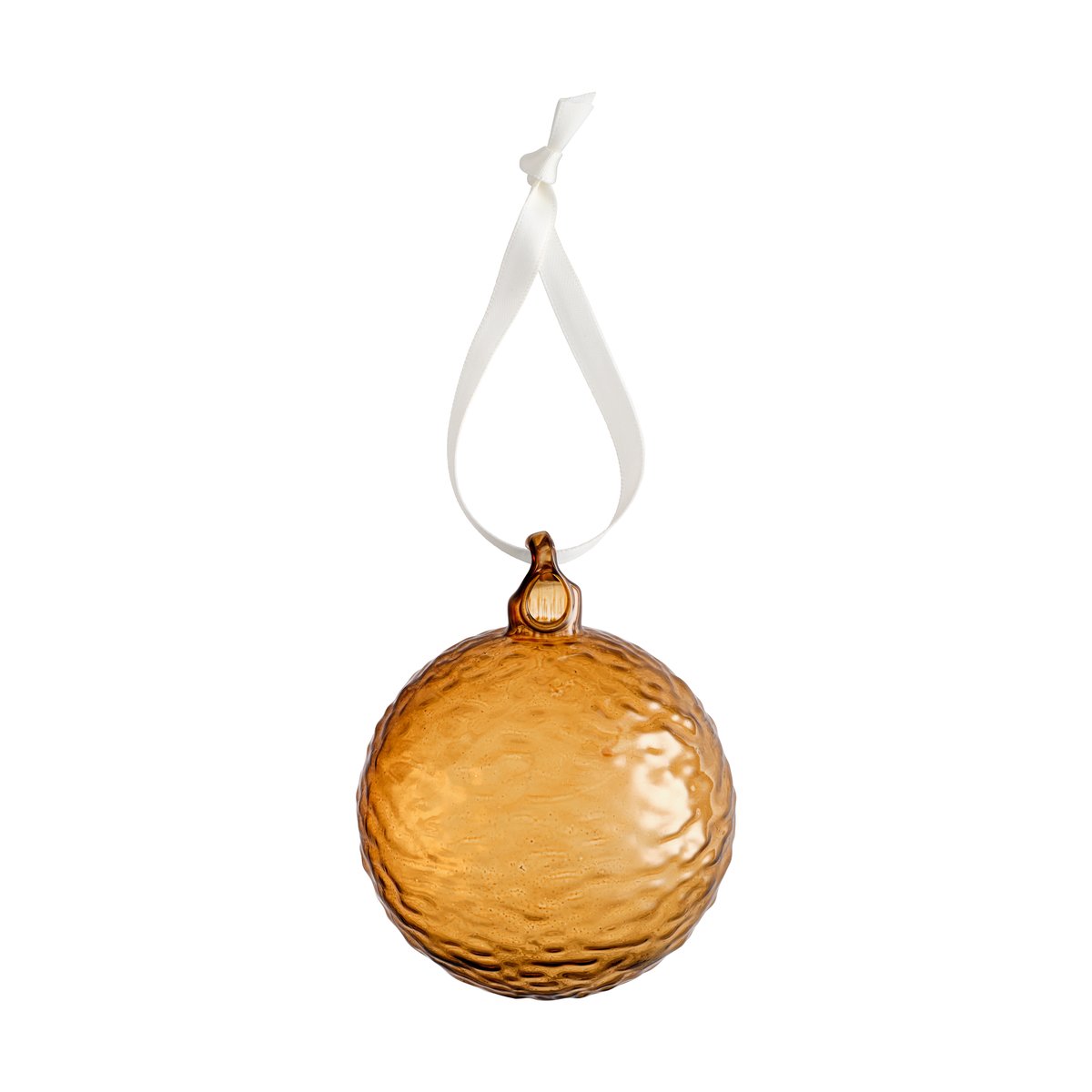 Cooee Design Gry Marble julekule Ø8 cm 4-pakning Cognac