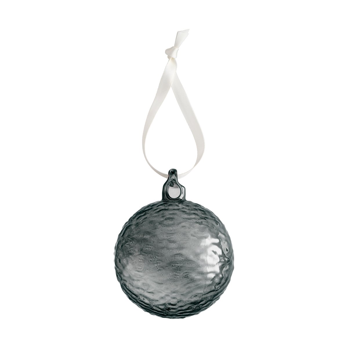 Cooee Design Gry Marble julekule Ø8 cm 4-pakning Smoke