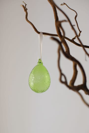 Gry påskeanheng Egg 2-pk - Lime - Cooee Design