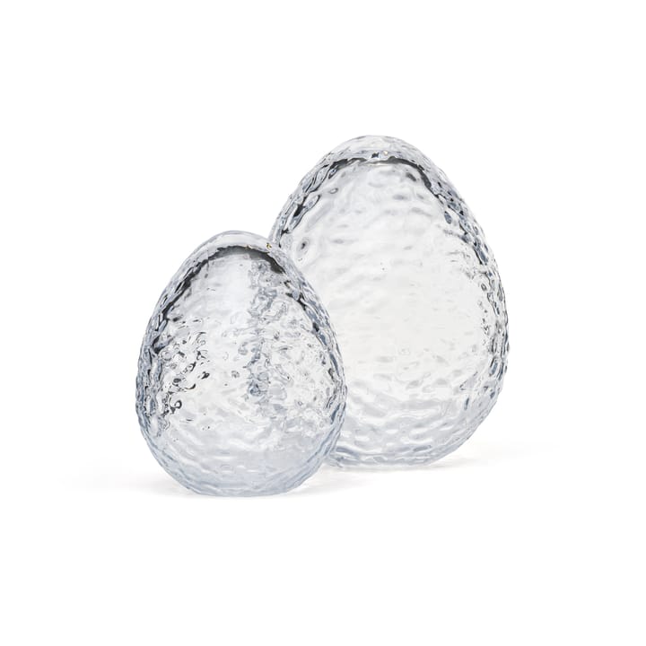 Gry påskepynt stående egg 12 cm, Clear Cooee Design