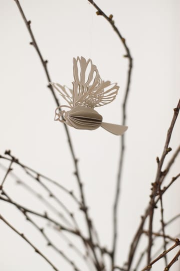 Paper bird hengende dekorasjon - Sand - Cooee Design