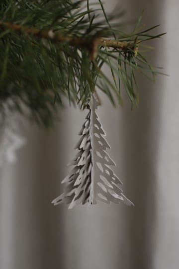 Paper Pinetree pynt 2-pakn. - Sand - Cooee Design