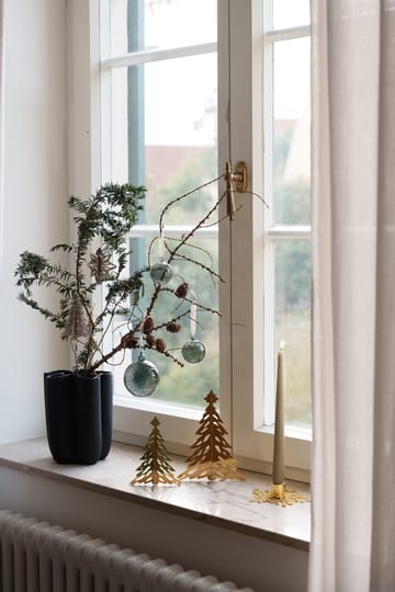 Pinetree dekorasjonsgran 15 cm - Brass - Cooee Design