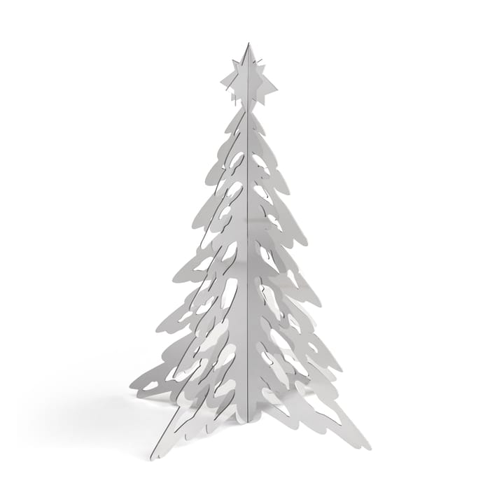 Pinetree dekorasjonsgran 20 cm - Stainless Steel - Cooee Design