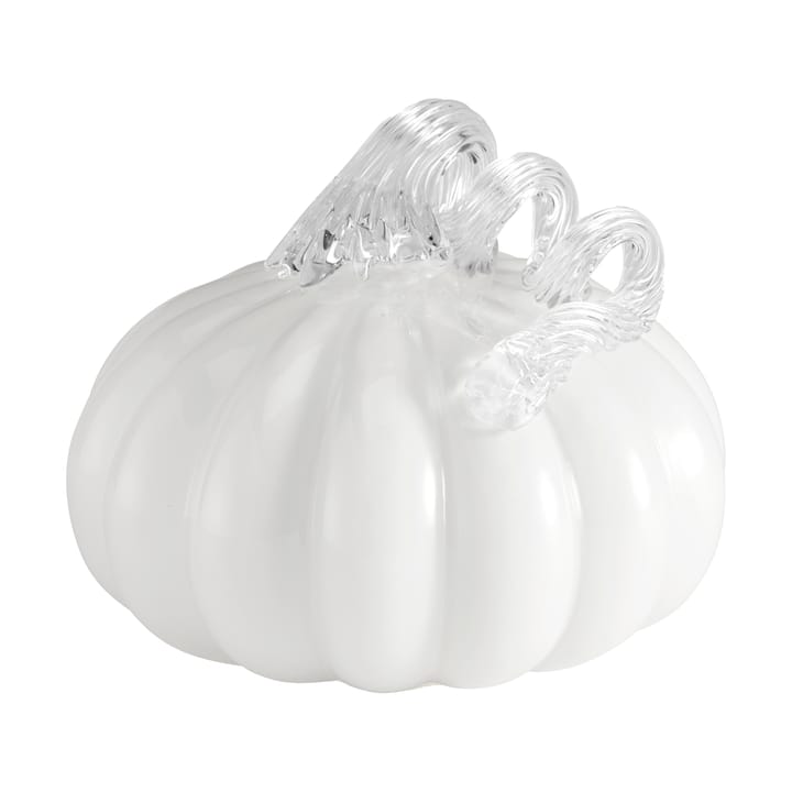 Pumpkin dekorasjon 10 cm - White - Cooee Design