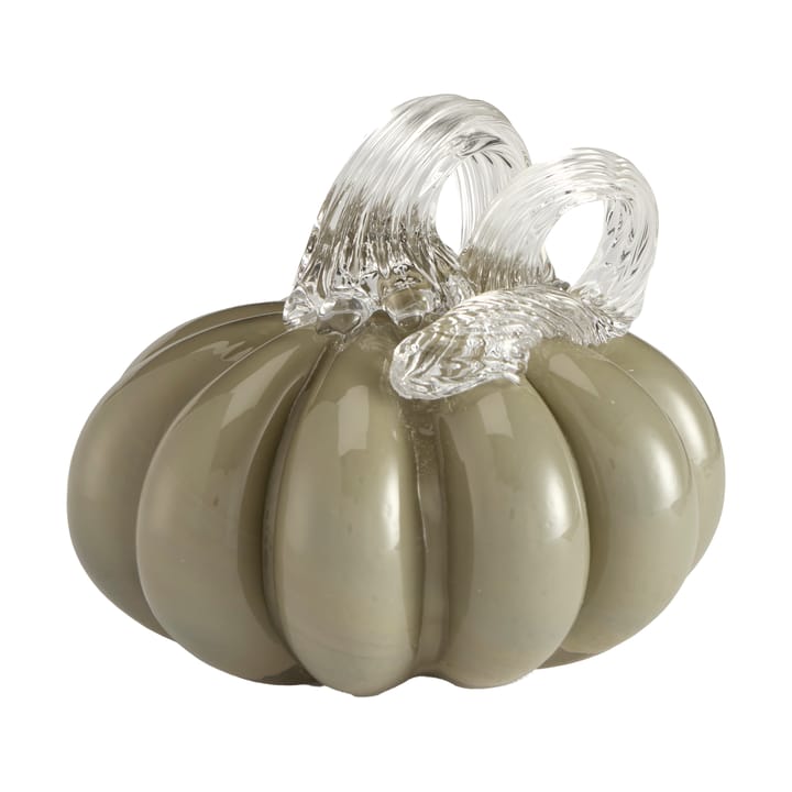 Pumpkin dekorasjon 8 cm - Khaki - Cooee Design