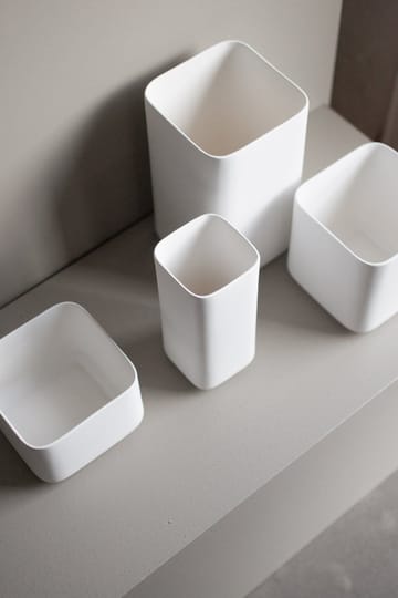 Cube plant lav krukke Ø 13 cm - Matte white - DBKD