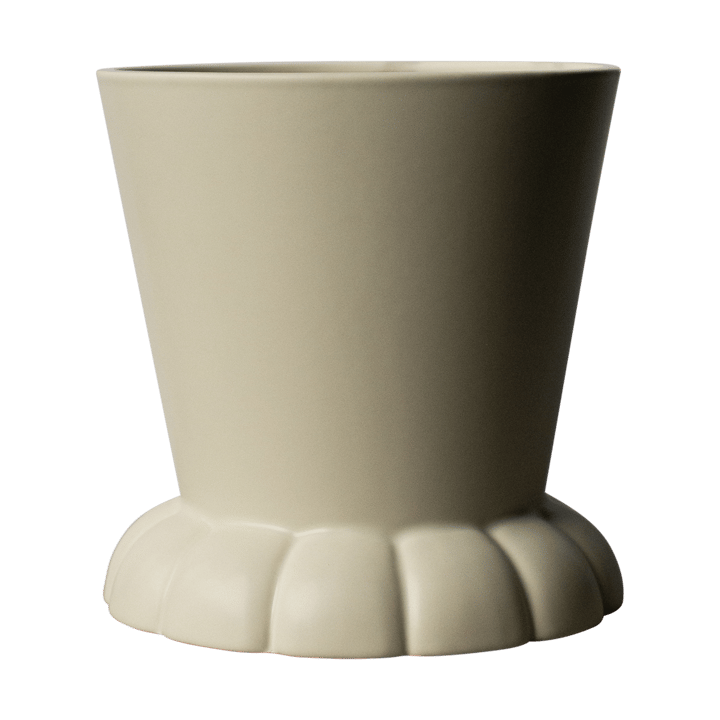 Flora krukke Ø19 cm - Creme - DBKD