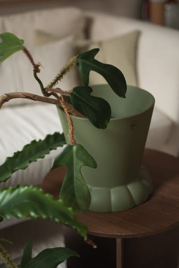 Flora krukke Ø19 cm - Green - DBKD