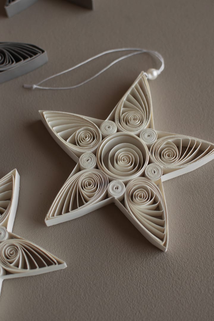 Paper Star juleanheng 10,5 cm, White DBKD