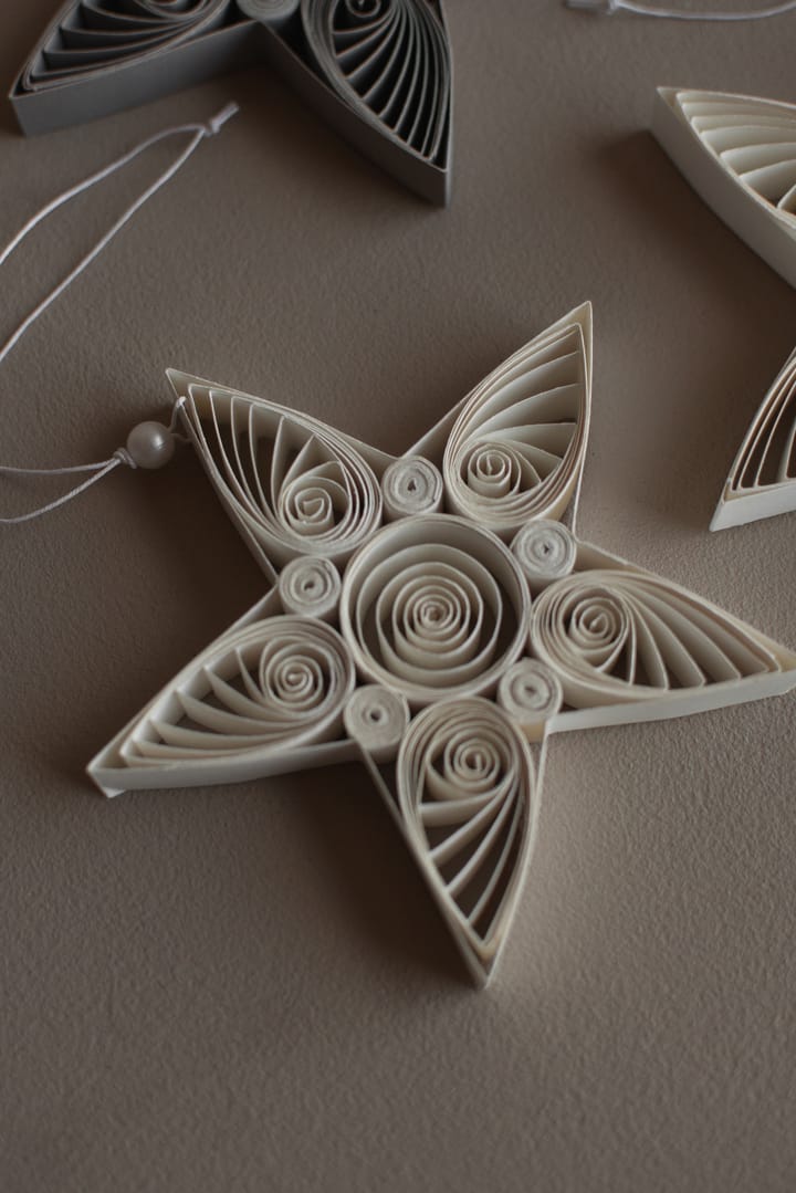 Paper Star juleanheng 10,5 cm, White DBKD