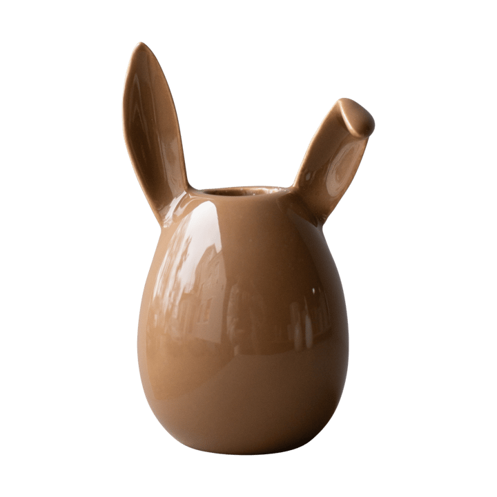 Rabbit lysestake 13 cm - Shiny nougat - DBKD