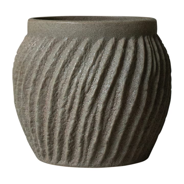 Raw vase 19 cm, Sandy dust DBKD