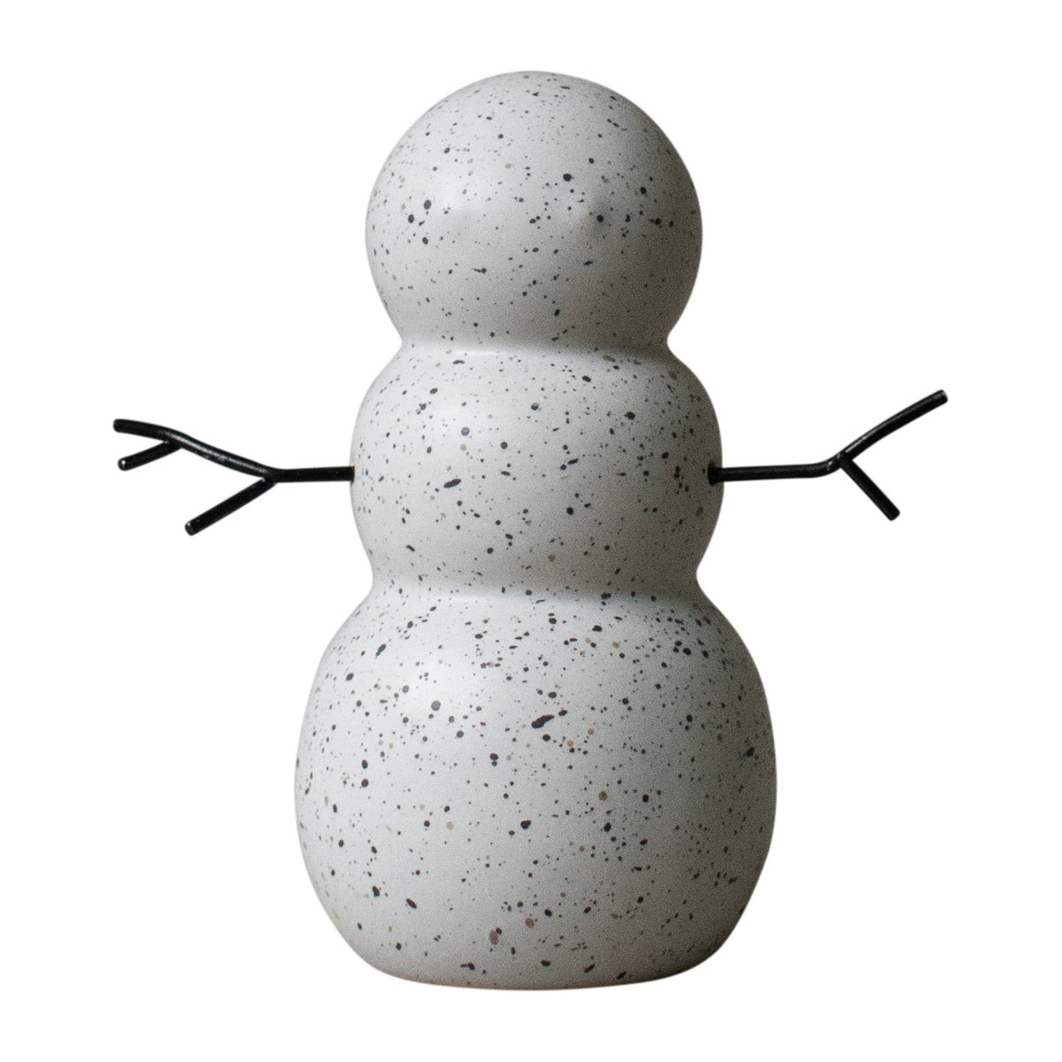 DBKD Snowman juledekorasjon 11 cm Mole dot