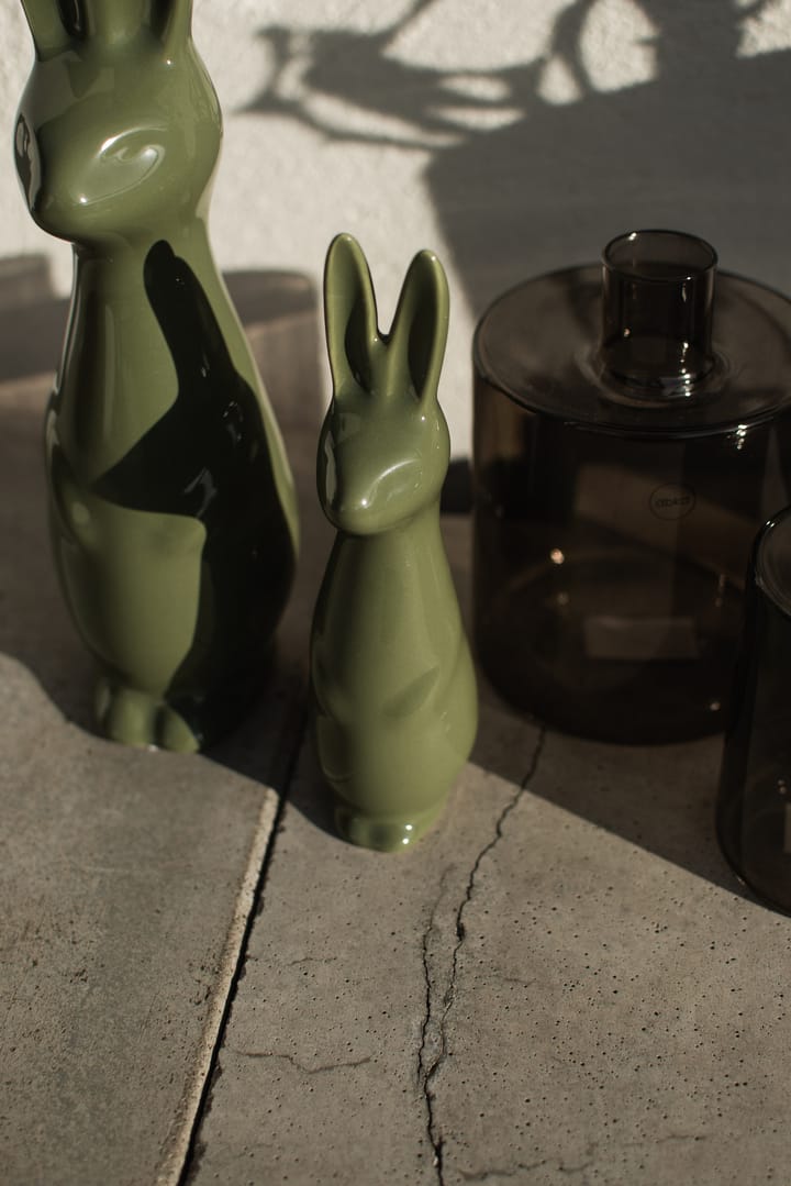 Swedish Rabbit small, Shiny green DBKD