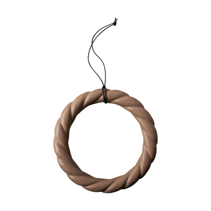 Twine krans Ø27 cm, Nougat DBKD