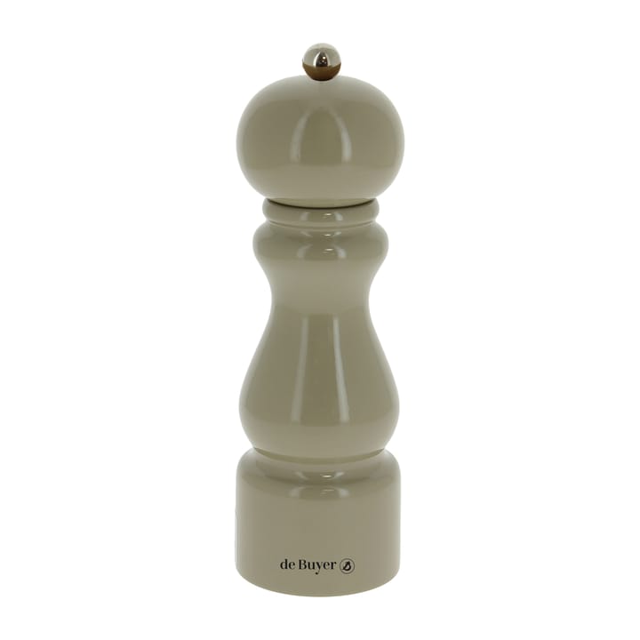 Rumba salt- og pepperkvern keramisk 20 cm, Greige-blank De Buyer