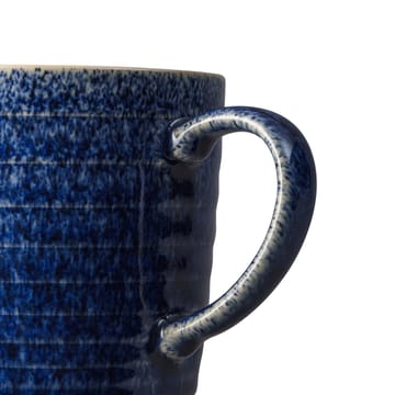 Studio Blue riflet kopp 40 cl - Cobalt-pebble - Denby