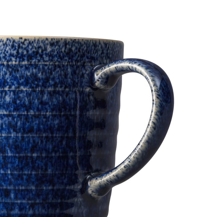 Studio Blue riflet kopp 40 cl, Cobalt-pebble Denby