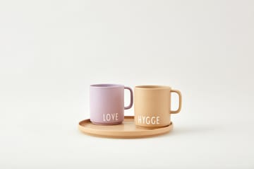 Design Letters favorittallerken Ø 22 cm - Hygge-beige - Design Letters