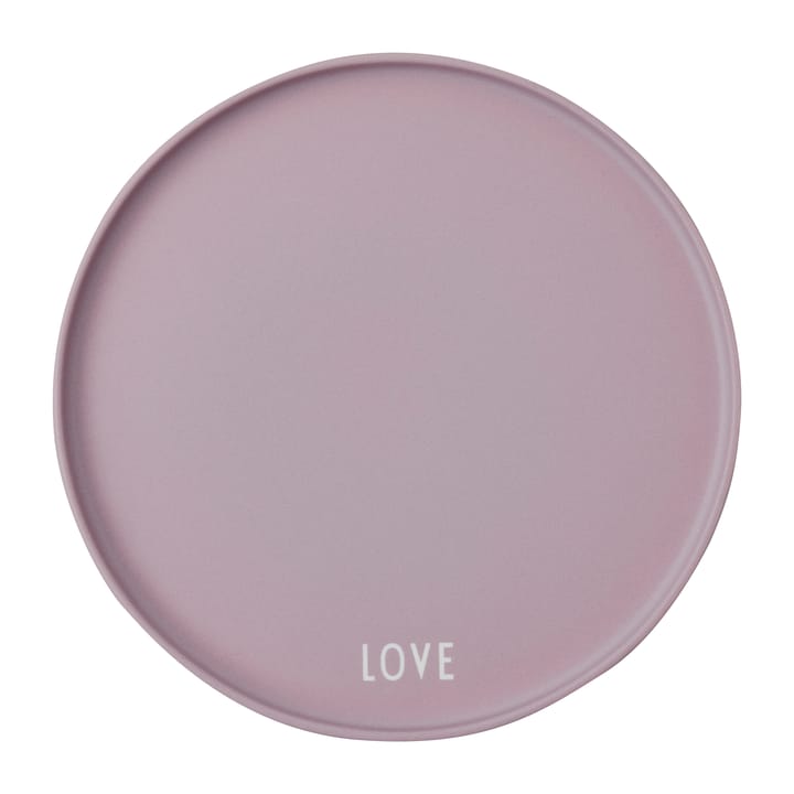 Design Letters favorittallerken Ø 22 cm - Love-lavender - Design Letters