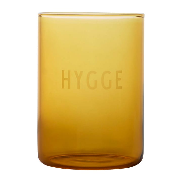 Design Letters favorittglass 35 cl - Hygge-mustard - Design Letters