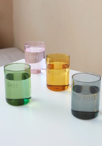 Design Letters favorittglass 35 cl - Hygge-mustard - Design Letters