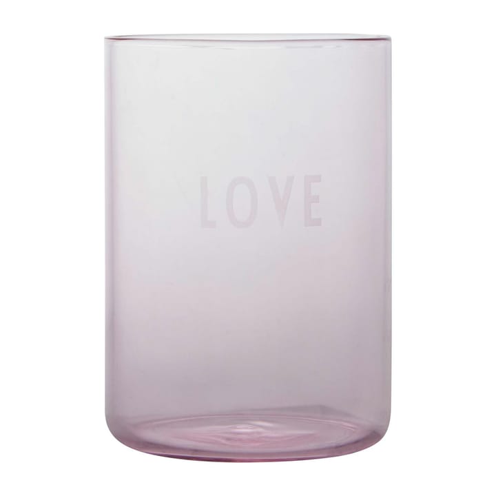 Design Letters favorittglass 35 cl - Love-rose - Design Letters