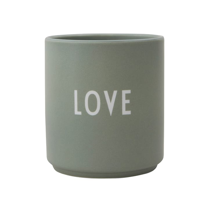 Design Letters favorittkopp 25 cl, Dad/Love-green Design Letters