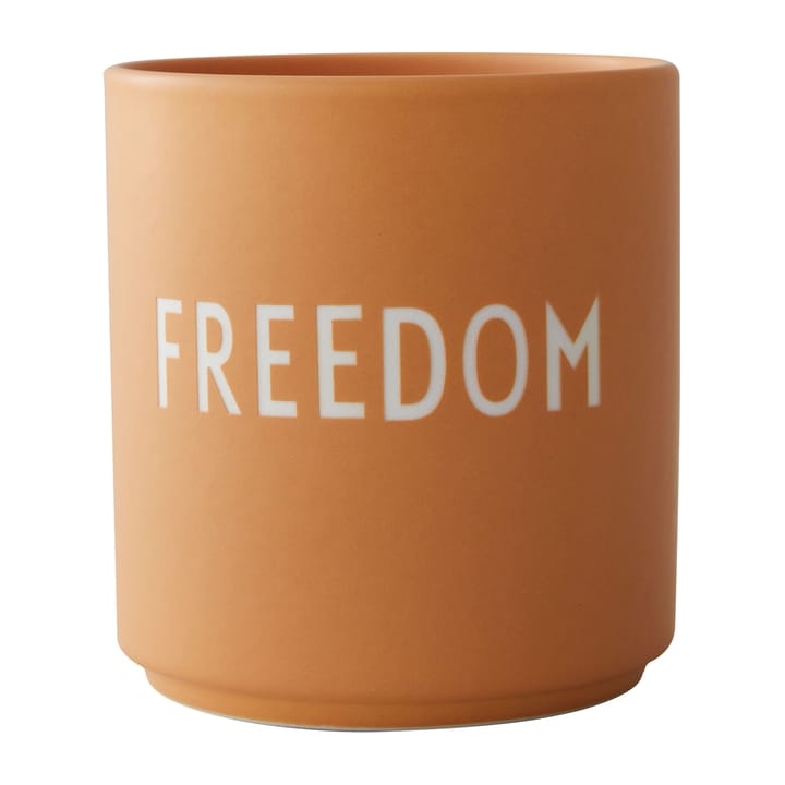 Design Letters favorittkopp 25 cl - Freedom-orange - Design Letters