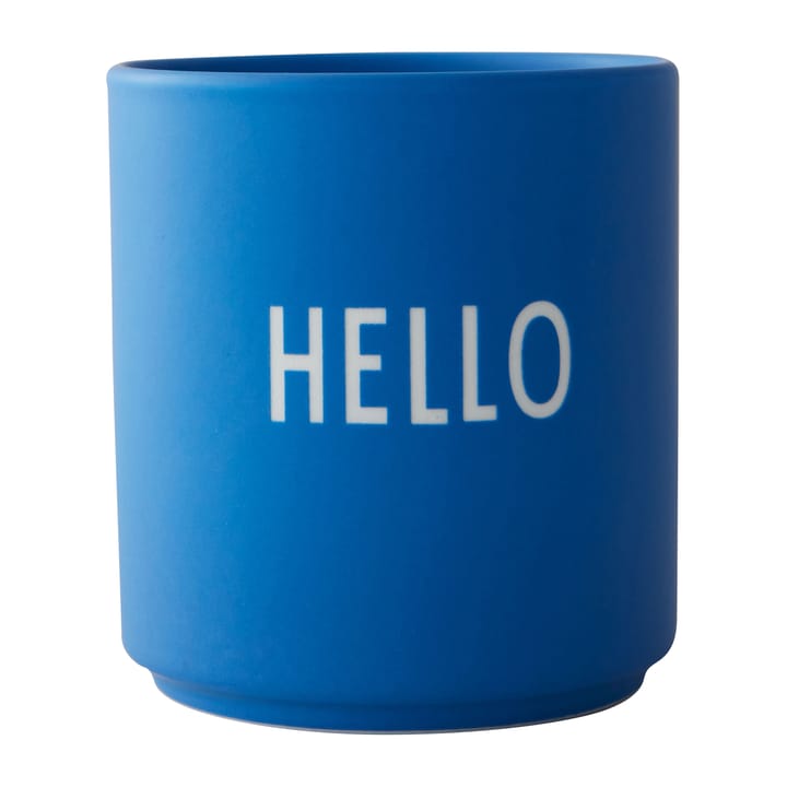 Design Letters favorittkopp 25 cl - Hello-cobalt blue - Design Letters