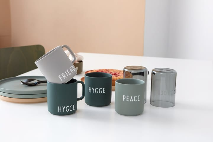 Design Letters favorittkopp 25 cl, Hygge-dark green Design Letters