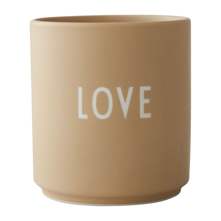 Design Letters favorittkopp 25 cl - Love-beige - Design Letters