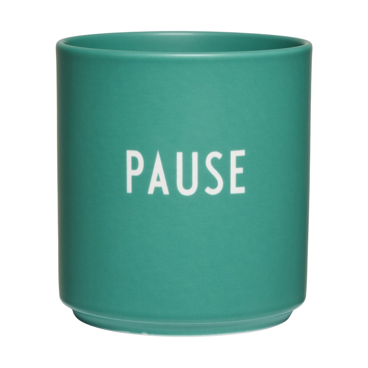 Design Letters Design Letters favorittkopp 25 cl Pause-antique green