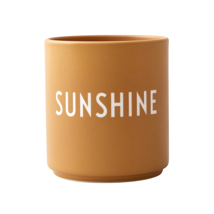 Design Letters favorittkopp 25 cl - Sunshine (Gul) - Design Letters