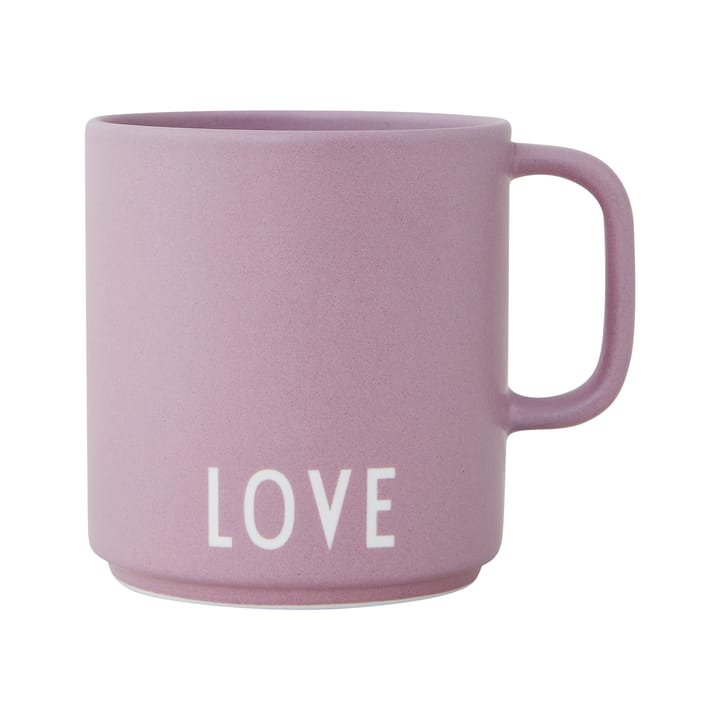 Design Letters favorittkopp med hank 25 cl - Love-lavender - Design Letters