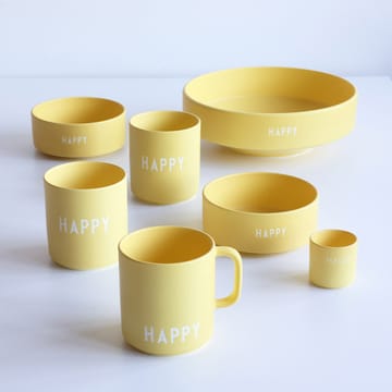 Design Letters favorittkopp med hank 25 cl - Yellow - Design Letters