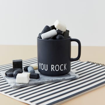 Design Letters favorittkopp med hank 25 cl - You rock - Design Letters