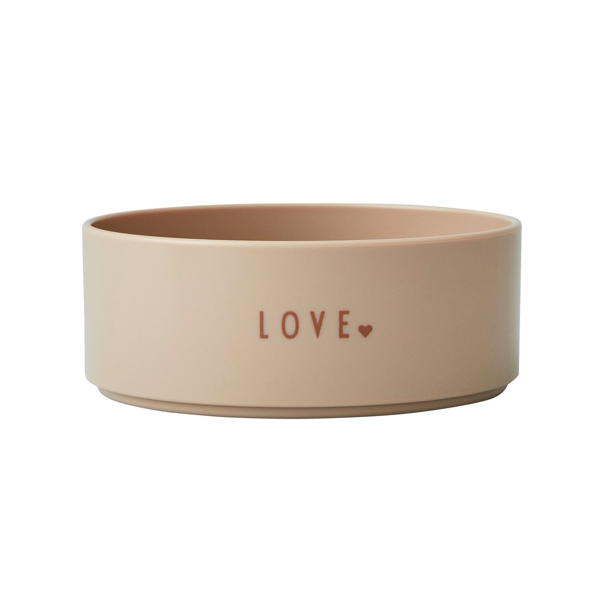 Design Letters Design Letters favorittskål mini Love (beige)