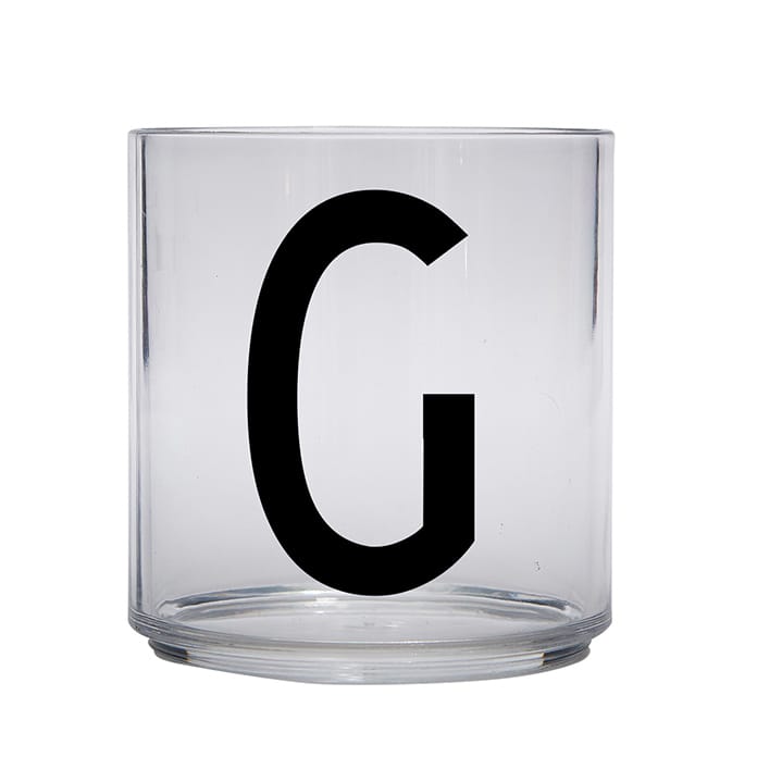 Design Letters Kids glass, G Design Letters